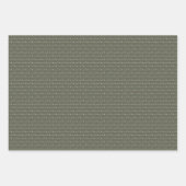 Rustikales Land Boho Weihnachtswrapping Papier (Vorderseite)