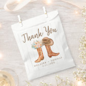 Rustikales Land Boots Gastgeschenk Hochzeit Bag Geschenktütchen (Ausgeschnitten)