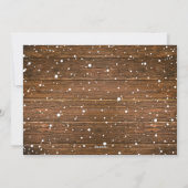 Rustikales Land frohe Weihnachten 5 Foto (Rückseite)