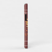 Rustikales Land Golden Sunflower Brown Wood Case-Mate iPhone Hülle (Hinten/Rechts)