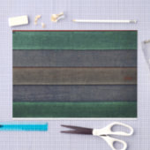 Rustikales Land Grüngraubraune Holzkörner Textur Seidenpapier (Handwerk)