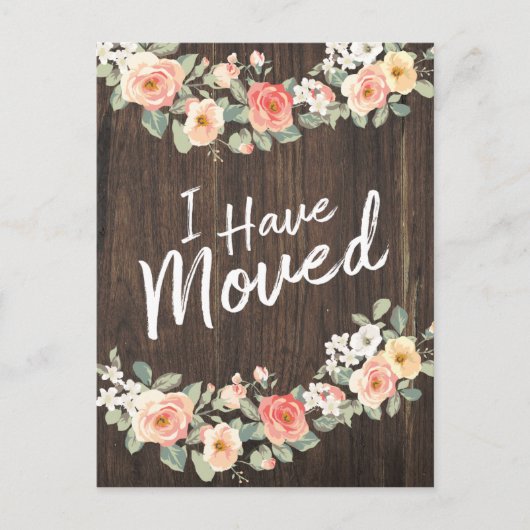 Rustikales Land habe ich Postkarte bewegt (Vorderseite)