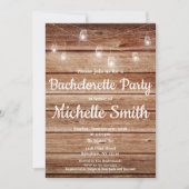 Rustikales Land-hängender Einladung (Vorderseite)