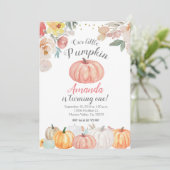 Rustikales Land Herbst Geburtstagsparty Einladung (Stehend Vorderseite)