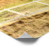 Rustikales Land Herbst Kunst Poster (Ecke)