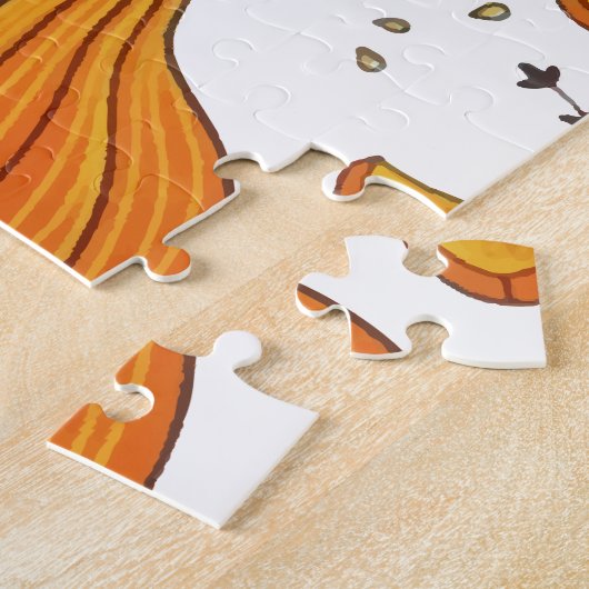 Rustikales Land Herbst Pumpen Puzzle (Seite)