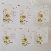 Rustikales Land Hochzeit Sonnenblumenkarten Einladung