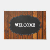 Rustikales Land, Holz, Halbpension, Empfang Fußmatte (Vorderseite)