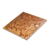 Rustikales Land im Südwesten Western Leder Fliese (Seite)