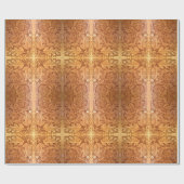 Rustikales Land im Südwesten Western Leder Geschenkpapier (Flach)