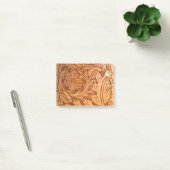 Rustikales Land im Südwesten Western Leder Post-it Klebezettel (Büro)