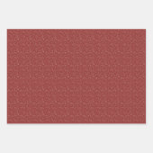 Rustikales Land Kariert Boho Weihnachten Geschenkpapier Set (Vorderseite 2)