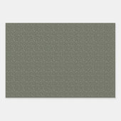 Rustikales Land Kariert Schnee Weihnachtswrapping Geschenkpapier Set (Vorderseite 2)