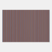 Rustikales Land Karierte und polkische Punkte Geschenkpapier Set (Vorderseite 2)