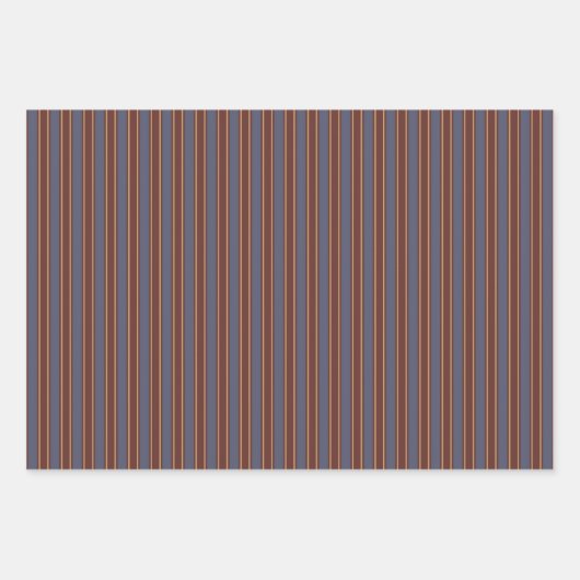 Rustikales Land Karierte und polkische Punkte Geschenkpapier Set (Vorderseite 2)