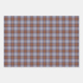 Rustikales Land Karierte und polkische Punkte Geschenkpapier Set (Vorderseite)