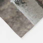 Rustikales Land Personalisiert seine und ihre Name Fleecedecke (Ecke)