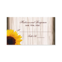 Rustikales Land Sonnenblumen Holz Hochzeit Platzka