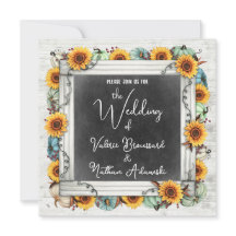 Rustikales Land Sonnenblumen & Pumpkins Hochzeit i