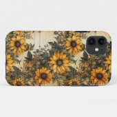 Rustikales Land Sonnenblumen Shabby Chic Blume Case-Mate iPhone Hülle (Rückseite (Horizontal))