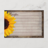 Rustikales Land Sonnenblumenkrebs (Vorderseite)