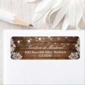 Rustikales Land Stall Holz String Lights Lace (Insitu)