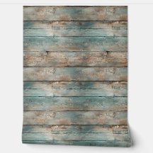 Rustikales Land trug blaue Zaunplatten