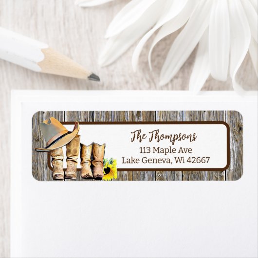 Rustikales Land und Western (Insitu)