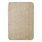 Rustikales Land-Vintage Leinwand Badematte (Vorderseite Vertikal)