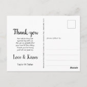 Rustikales Land | Vintages Holz | Brown Postkarte (Rückseite)