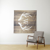 Rustikales Land-weißes Wandteppich (Beispiel (Horizontal))