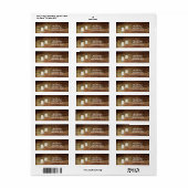 Rustikales Land Wood & Lighted Mason Jars Wedding (Vorne)