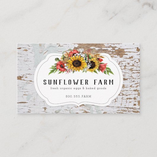 Rustikales Landhaus aus Chippy Wood Visitenkarte (Vorderseite)