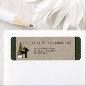 Rustikales Landhaus Lodge Rücksendeadresse (Insitu)