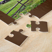 Rustikales Landhaus Puzzle (Seite)