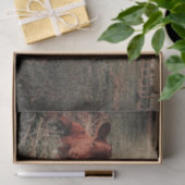 Rustikales Landhaus Seidenpapier (Geschenk)