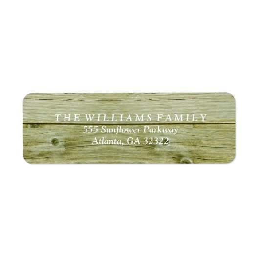 Rustikales Landholz (Vorne)