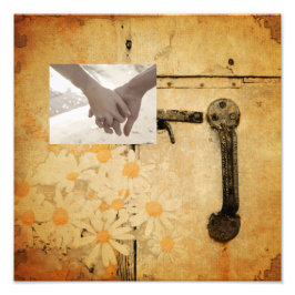 rustikales Landsommerfest Fotodruck