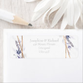 Rustikales Laub, sommerliche Rücksendeadresse (Insitu)