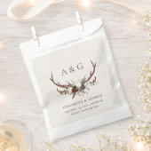 Rustikales Laubblumen und Junggesellenabend bevorz Geschenktütchen (Ausgeschnitten)