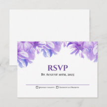Rustikales Lavendel-Blumenzwiebeln RSVP