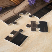 Rustikales Lavendel Puzzle (Seite)
