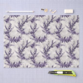 Rustikales Lavendelmuster Seidenpapier (Handwerk)