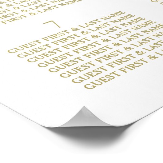 Rustikales Leaf-Hochzeitssattel Poster (Ecke)