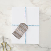 Rustikales Leichtholz-Hochzeitsfeier Geschenkanhänger (Mit Garn)