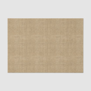 Rustikales Leinwand-Druck-Seidenpapier Seidenpapier