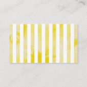 Rustikales Lemon Baby Showdusche Windeln Raffel Ti Begleitkarte (Rückseite)