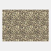 Rustikales Leopard-Papier Geschenkpapier Set (Vorderseite 3)