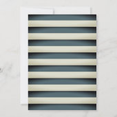 Rustikales Lighthouse Beach Probe Dinner Einladung (Rückseite)