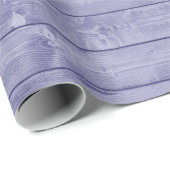 Rustikales Lila Holzumschlagpapier Geschenkpapier (Rolleneckpunkt)